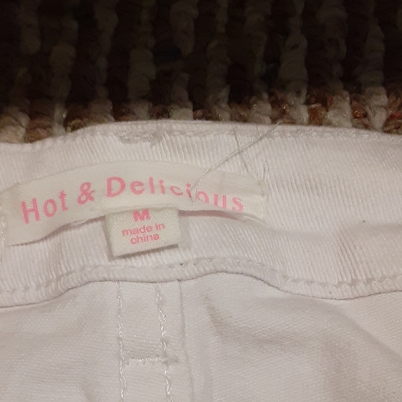 White Ripped Jeans - Picture 3 of 4